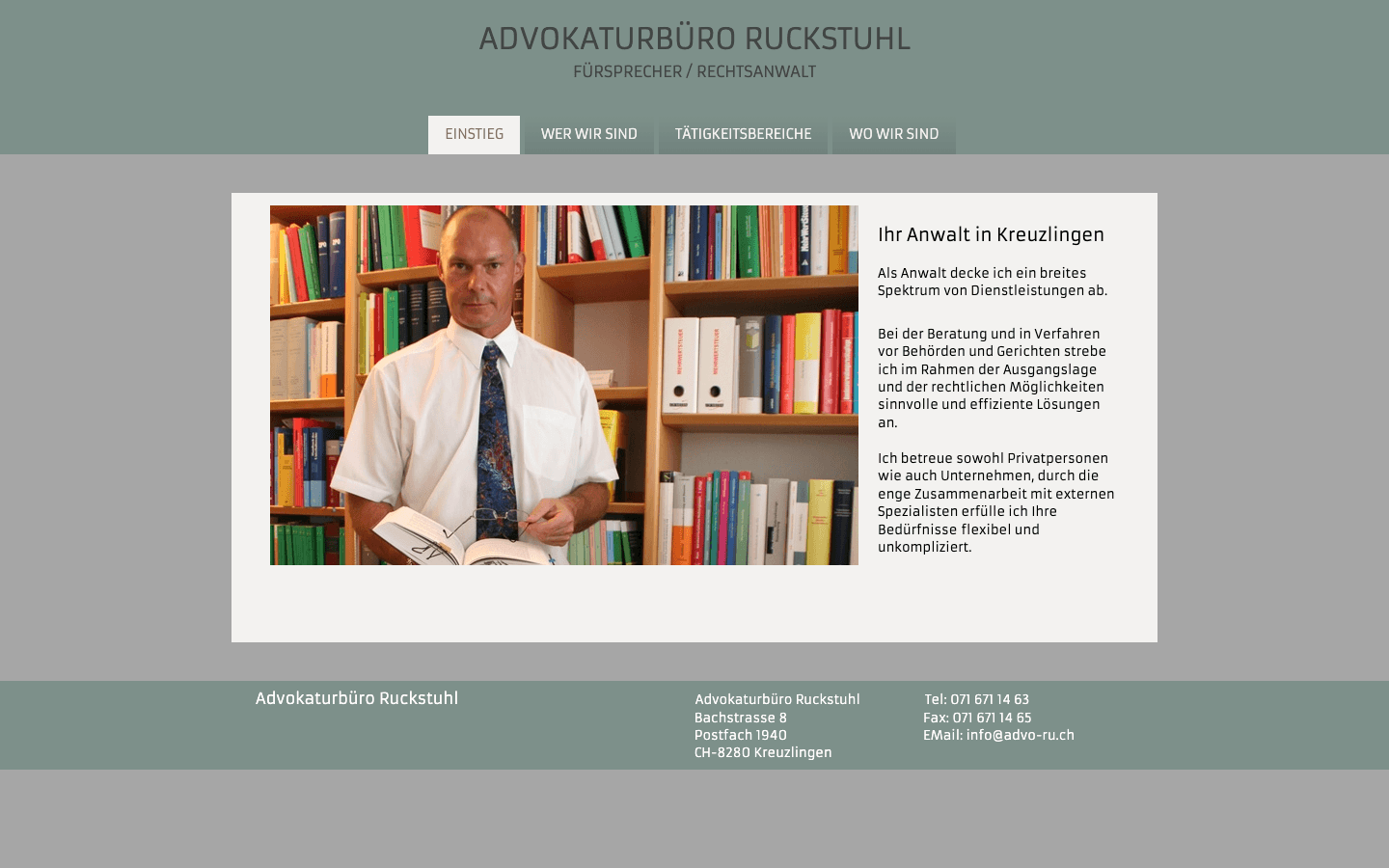 Heute · advo-ru.ch